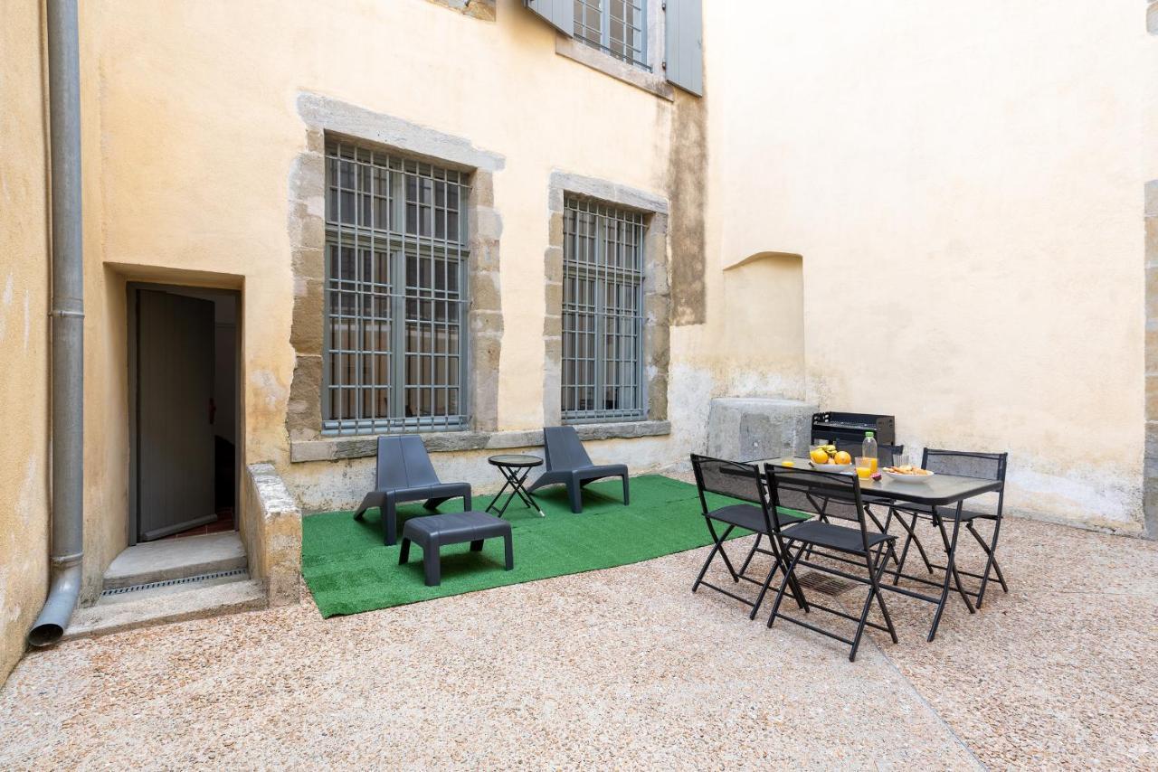 Superbe Appartement Avec Cour Dans La Bastide قرقشونه المظهر الخارجي الصورة