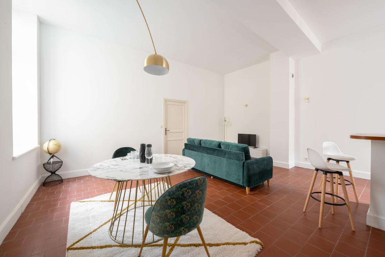 Superbe Appartement Avec Cour Dans La Bastide قرقشونه المظهر الخارجي الصورة